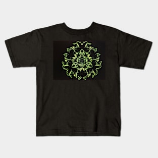 Green Flame Kids T-Shirt